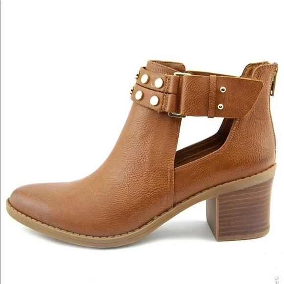 Bar III Wiley Closed Toe Ankle Boots Tan Women’s Size 7.5 - Picture 1 of 6